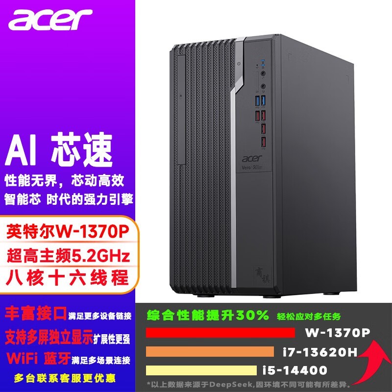 宏碁i9级主机京东优惠，原价3599到手3299图片